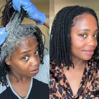 Melanin® Instant Dye Shampoo for 4C Hair