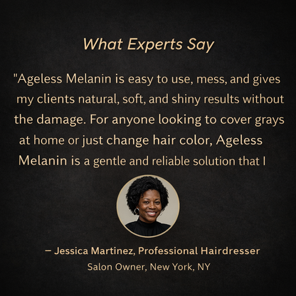 Melanin® Instant Dye Shampoo for 4C Hair